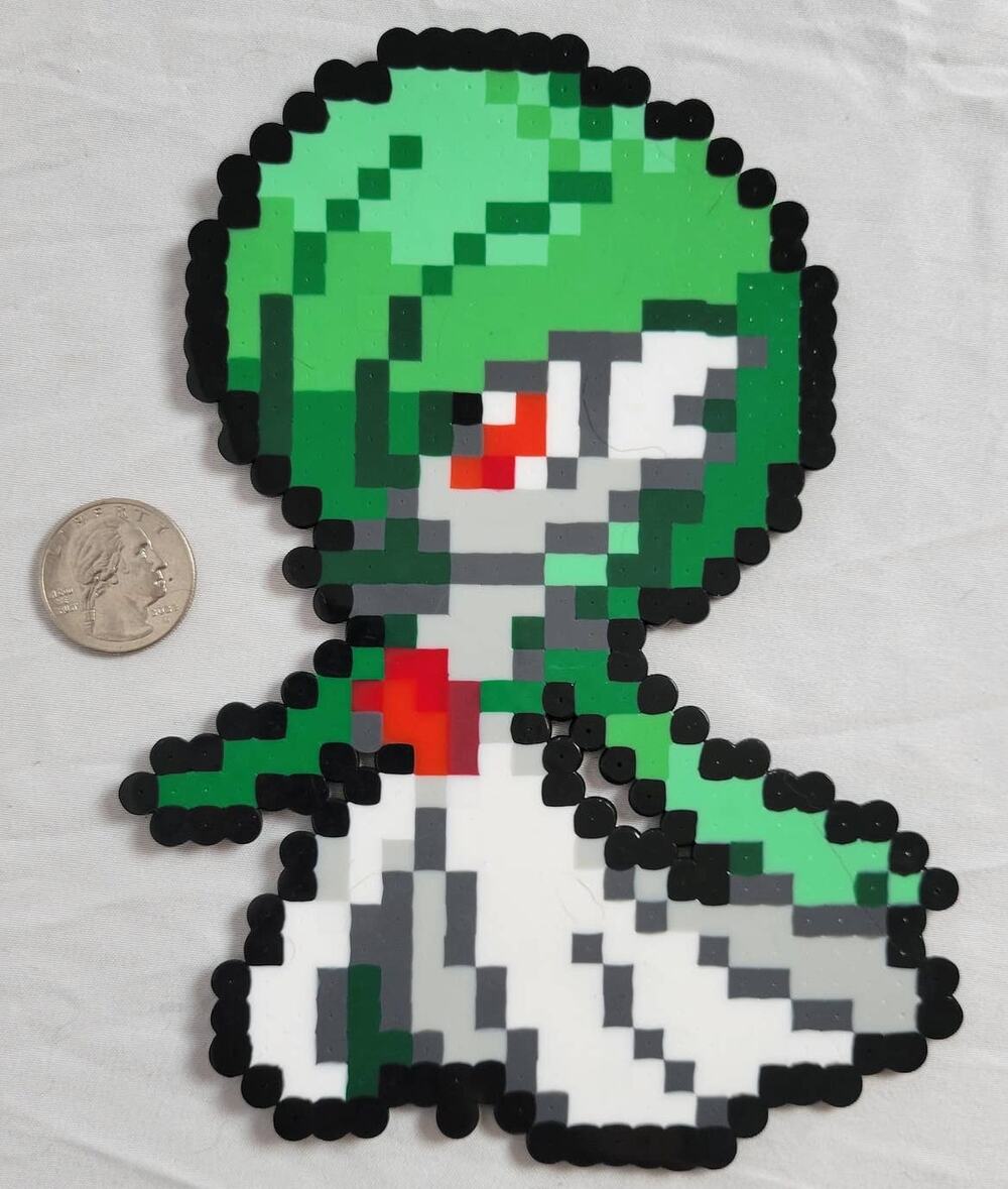 Gardevoir Menu Sprite Pokemon Perler